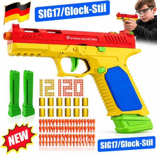 Spielzeugpistole bausteinen - spielzeugpistole,