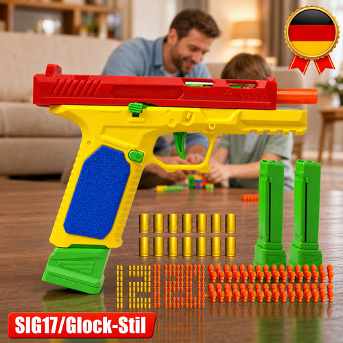 Spielzeugpistole bausteinen - spielzeugpistole,