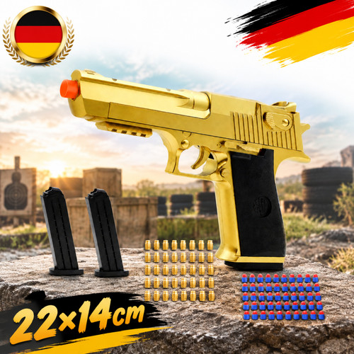 Gold pistole spielzeugpistole - pistole,