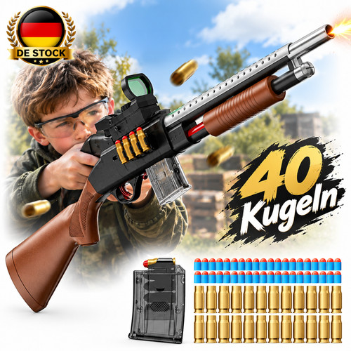 Pump action spielzeug pistole - pump-action,