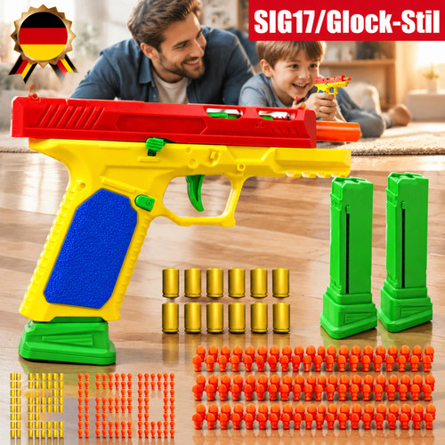Spielzeugpistole bausteinen - spielzeugpistole,