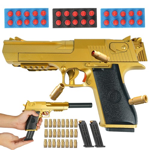 Abs spielzeug pistole gold - abs,