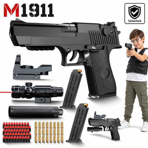 Schaumstoff blaster m1911 - schaumstoff-blaster,