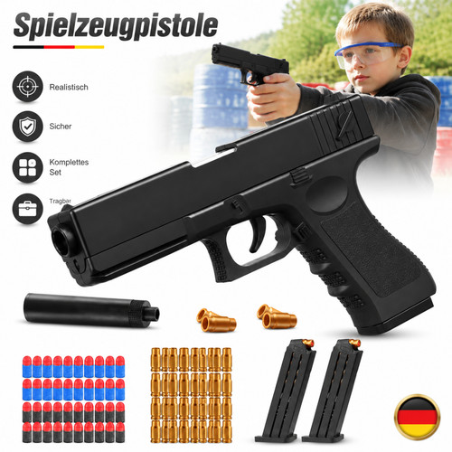 Schwarz 1911 spielzeugpistole - schwarz,