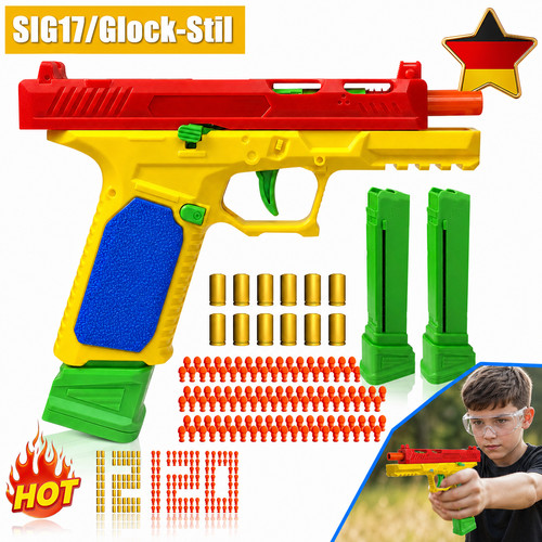 Mehrfarbig spielzeugpistole - mehrfarbig,